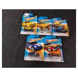 Hotwheels. New packaged. 5 total