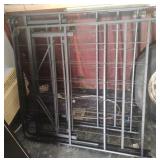2 Metal foldable twin size cots