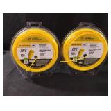 .095" x 100ft heavy duty weed eater string. 2