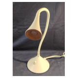 Adjustable desk lamp. Works