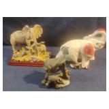 Elephant figurines