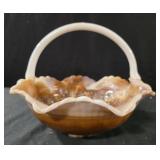 vintage Imperial Glass "Windmill" pattern slag