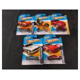 Hotwheels. New packaged. 5 total