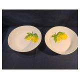 C&C California Home Melamine lemon bowls. Set of