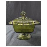 vintage Indiana Glass Company pedestal candy