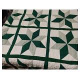 Handmade reversible quilt. Need repairs. 80 x 66