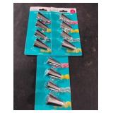 Large decorating tips. 3 packs total