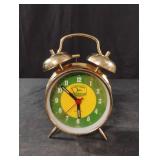 Vintage John Deere twin bell alarm clock