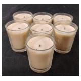 Vanilla scented candles. Total of 7