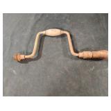 Vintage hand brace drill