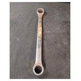 Vintage double box end 1 1/8" wrench.