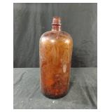 Vintage brown glass jug