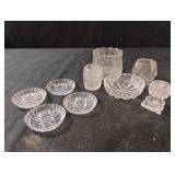 Vintage glass decor