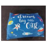Dream big little one plush pillow 13 x 9