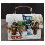 2007 John Deere miniature collectible tin lunch
