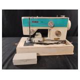 Vintage Riccar Super Z Stretch sewing machine.