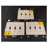 Somerset Collection 3-Gang Sand Triple Toggle