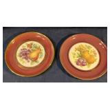 Vintage Hyalyn porcelain plate featuring a