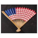 American flag hand fan