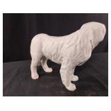 Vintage ceramic dog figurine