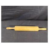 Wood rolling pin