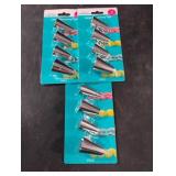 Large decorating tips. 3 packs total