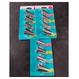 Large decorating tips. 3 packs total