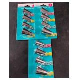 Large decorating tips. 3 packs total