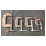 Metal c-clamps