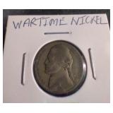 1943P Wartime Nickel 35% silver