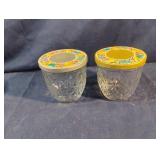 Vintage pint jelly jars