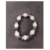 Beaded stretch bracelet