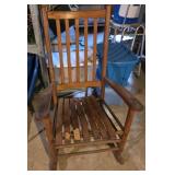 Vintage wooden rocking chair 26x42x20