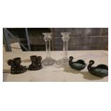 Vintage candle holders