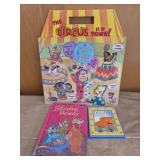 Vintage kids books toys, The Circus Is In Town,