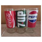 vintage pedestal drinking glasses featuring the