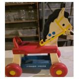 Vintage 1976 Fisher Price Riding Horse Toy 978