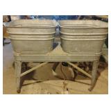 Vintage C.H.F.S. Co. No. 022 galvanized steel