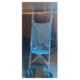 Mickey Mouse collapsible stroller