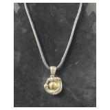 Baseball Mit Necklace