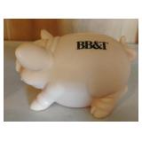 Plastic BB&T piggy bank