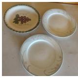 Vintage ceramic plates