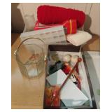 Flash light, yarn and more.....