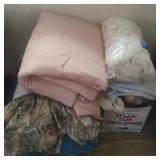 Blankets, pillow cases and more.....