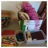 Craft supplies and more ....