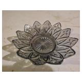 vintage Federal Glass Company bowl in the "Petal"