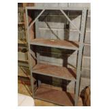 Metal shelf 29 1/2 x 58 x 11 1/2