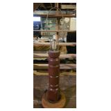 Vintage wooden lamp