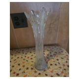 vintage mid-century modern (MCM) clear glass