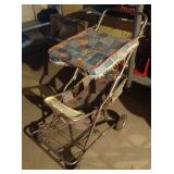 Vintage baby stroller